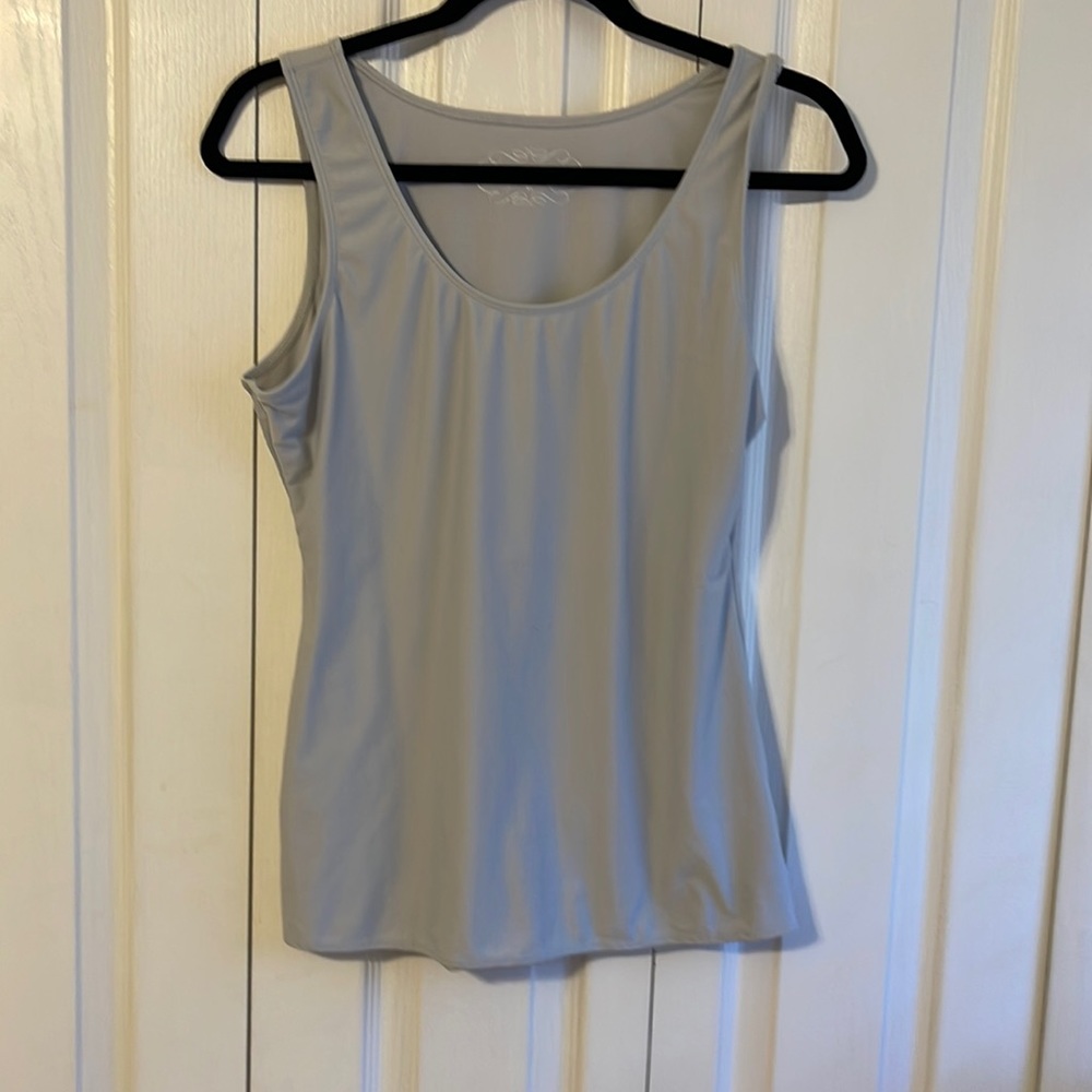 Glamorous grey tank to layer or wear alone